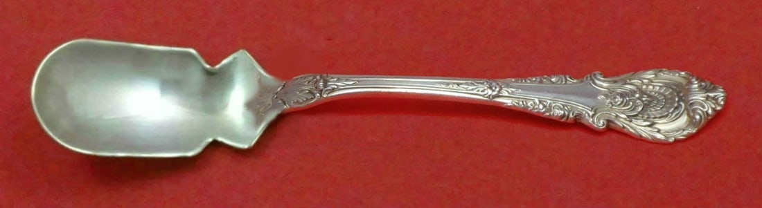 Wallace Sterling Silver Sir Christopher Horseradish Scoop 5 3/4 Inch Custom Made: Wallace Sterling Silver Sir Christopher Horseradish Scoop 5 3/4 Inch Custom Made This exquisite horseradish scoop is part of the Sir Christopher pattern by Wallace, crafted from high-quality sterling