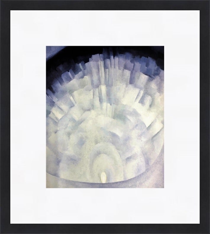 Georgia O'Keeffe White Rose No. 3 Custom Framed Floral Print 16 x 18: Georgia O'Keeffe White Rose No. 3 Custom Framed Floral Print 16 x 18 This stunning custom framed print features Georgia O'Keeffe's iconic work, "White Rose No. 3," showcasing a beautiful floral subjec
