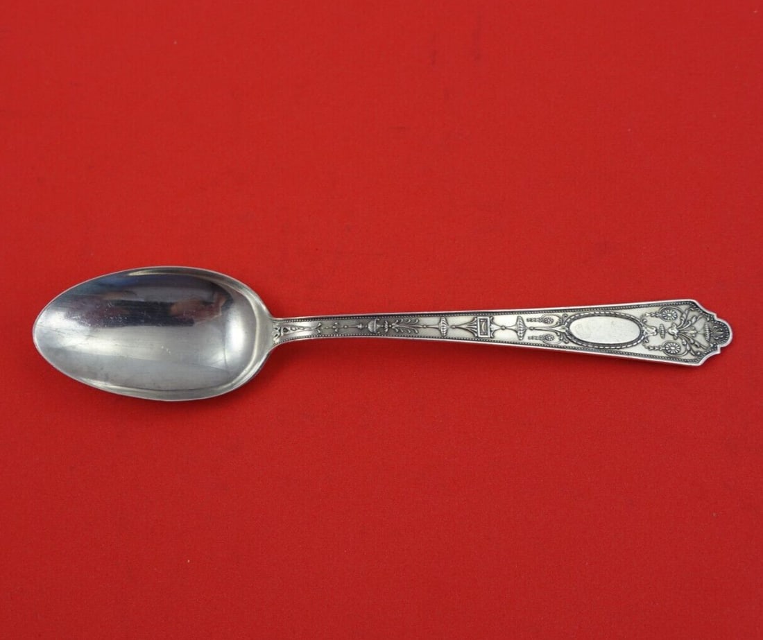 Lunt Adam Sterling Silver Teaspoon 5 3/4 Inch Heirloom Flatware (1 of 3)