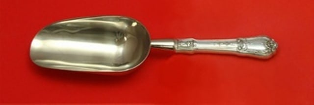 Gorham Touraine Sterling Silver Custom Ice Scoop 9 3/4" Monogrammed: Gorham Touraine Sterling Silver Custom Ice Scoop 9 3/4" Monogrammed This exquisite ice scoop from Gorham's Touraine collection is crafted from sterling silver and features a hollow handle with a stain