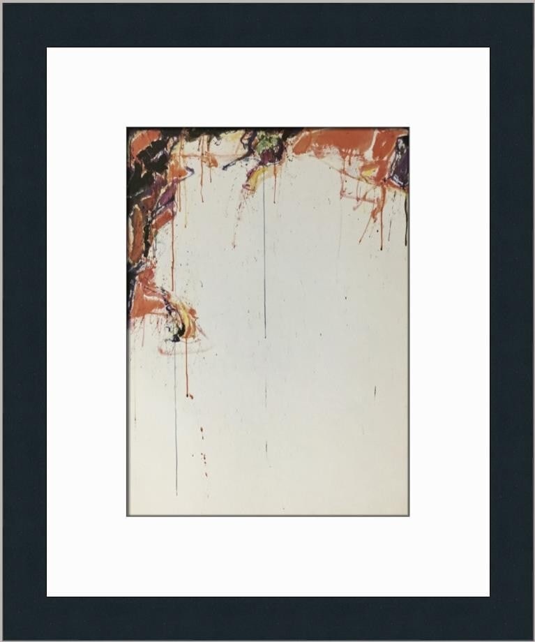 Sam Francis 2013 Custom Framed Abstract Expressionism Print (1 of 2)