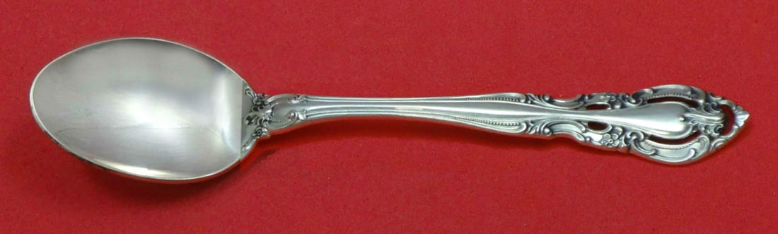Gorham Baronial New Sterling Silver Infant Feeding Spoon 5 3/4 Custom Made: Gorham Baronial New Sterling Silver Infant Feeding Spoon 5 3/4 Custom Made This exquisite infant feeding spoon is crafted from fine sterling silver and features the elegant Baronial New pattern by Gor