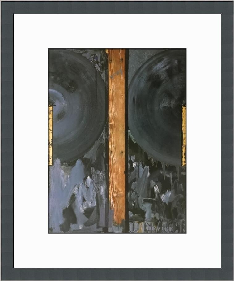 Jasper Johns Device Custom Framed Lithograph Print 16x14: Jasper Johns Device Custom Framed Lithograph Print 16x14 Discover the beauty of Jasper Johns' artwork with this custom framed print titled 'Device'. This medium-sized piece measures 14 in. x 16 in. an