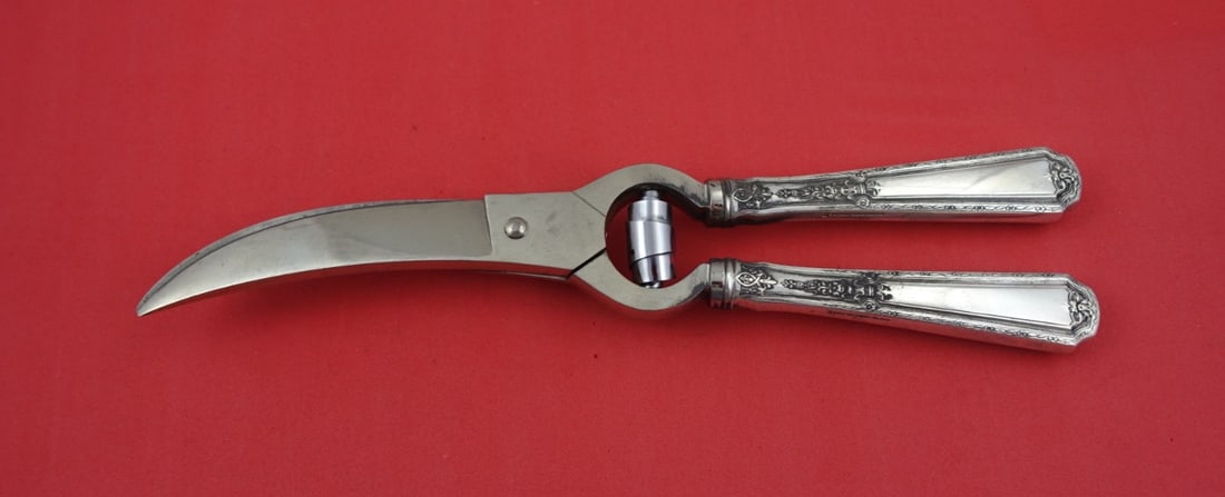 Towle Sterling Silver Lobster Shear Louis XIV Pattern 10 Inch: Towle Sterling Silver Lobster Shear Louis XIV Pattern 10 Inch This exquisite lobster shear features the elegant Louis XIV pattern by Towle, crafted from high-quality sterling silver. Measuring 10 inch