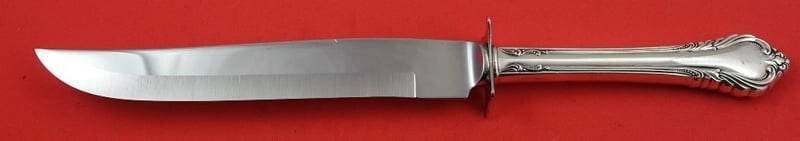 International Sterling Silver Grand Recollection Steak Carving Knife 10.5 Inches: International Sterling Silver Grand Recollection Steak Carving Knife 10.5 Inches Experience the elegance of dining with the Grand Recollection Steak Carving Knife by International. Crafted from sterli