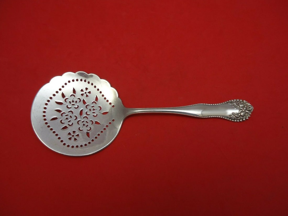 Gorham Lancaster Sterling Silver Tomato Server Floral Scalloped Design (1 of 2)