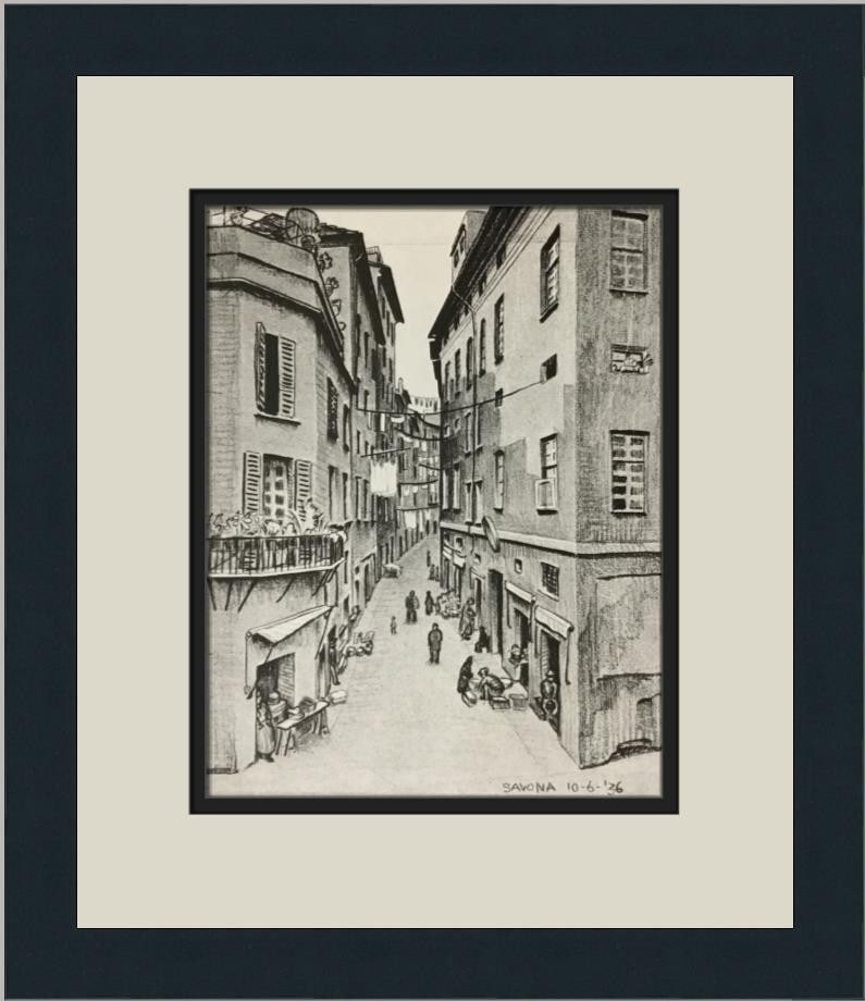 M.C. Escher Savona Custom Framed Print 1974 Abstract Art (1 of 2)