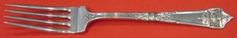 Gorham Lancaster Sterling Silver Dinner Fork 7 5/8 Inch Heirloom: Gorham Lancaster Sterling Silver Dinner Fork 7 5/8 Inch Heirloom This exquisite dinner fork is part of the Lancaster pattern by Gorham, crafted from high-quality sterling silver. Measuring 7 5/8 inche