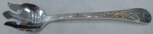 Tuttle Windsor Castle Sterling Silver Ice Cream Fork 5 1/8 Inch: Tuttle Windsor Castle Sterling Silver Ice Cream Fork 5 1/8 Inch Indulge in the elegance of the Windsor Castle pattern with this exquisite sterling silver ice cream fork by Tuttle. Measuring 5 1/8 inch