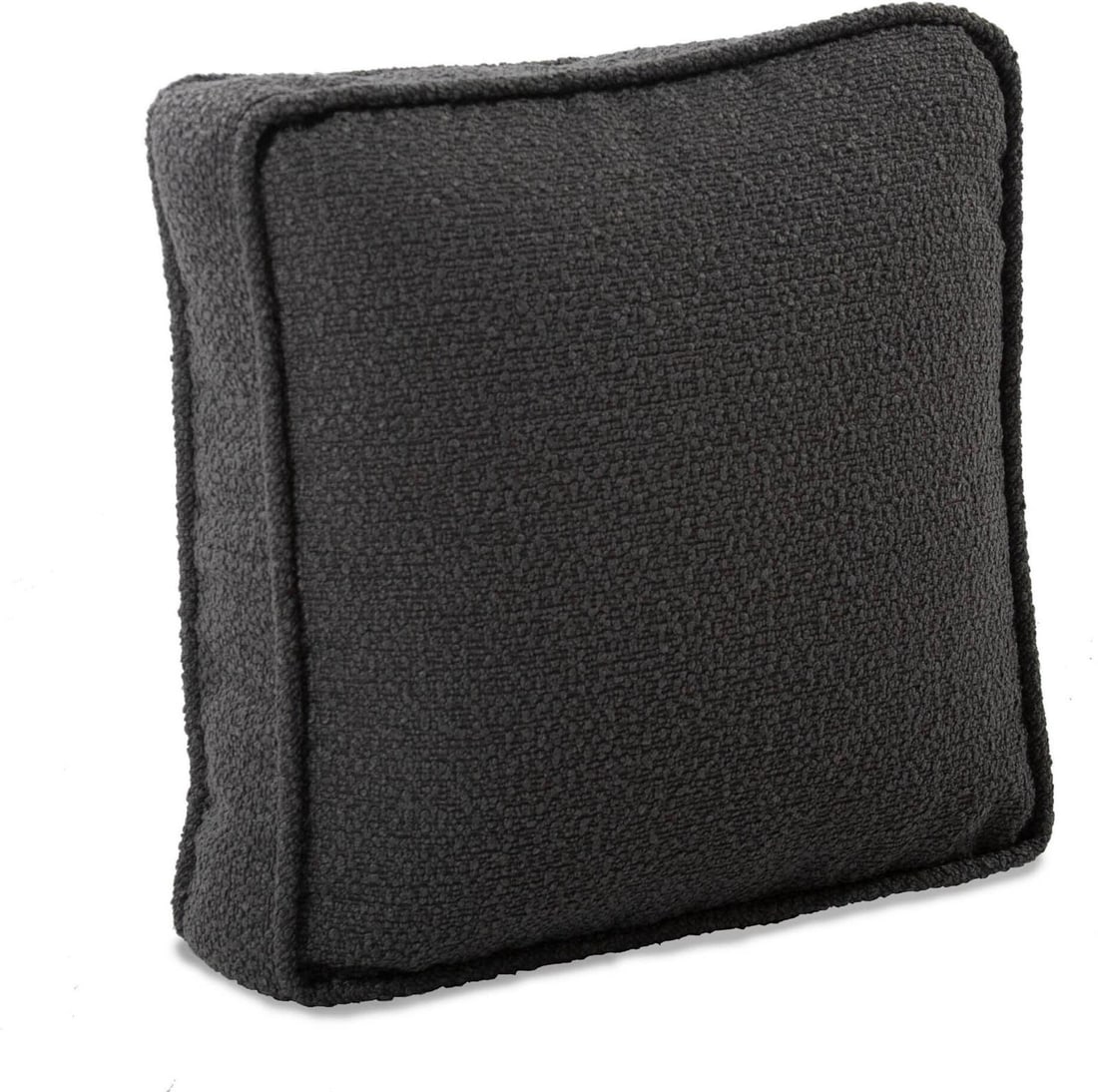 Howard Elliott 20 Charcoal Square Pillow with Down Insert: Howard Elliott 20 Charcoal Square Pillow with Down Insert Elevate your home decor with this contemporary square pillow, perfect for adding a touch of modern elegance to your living space. Measuring 20