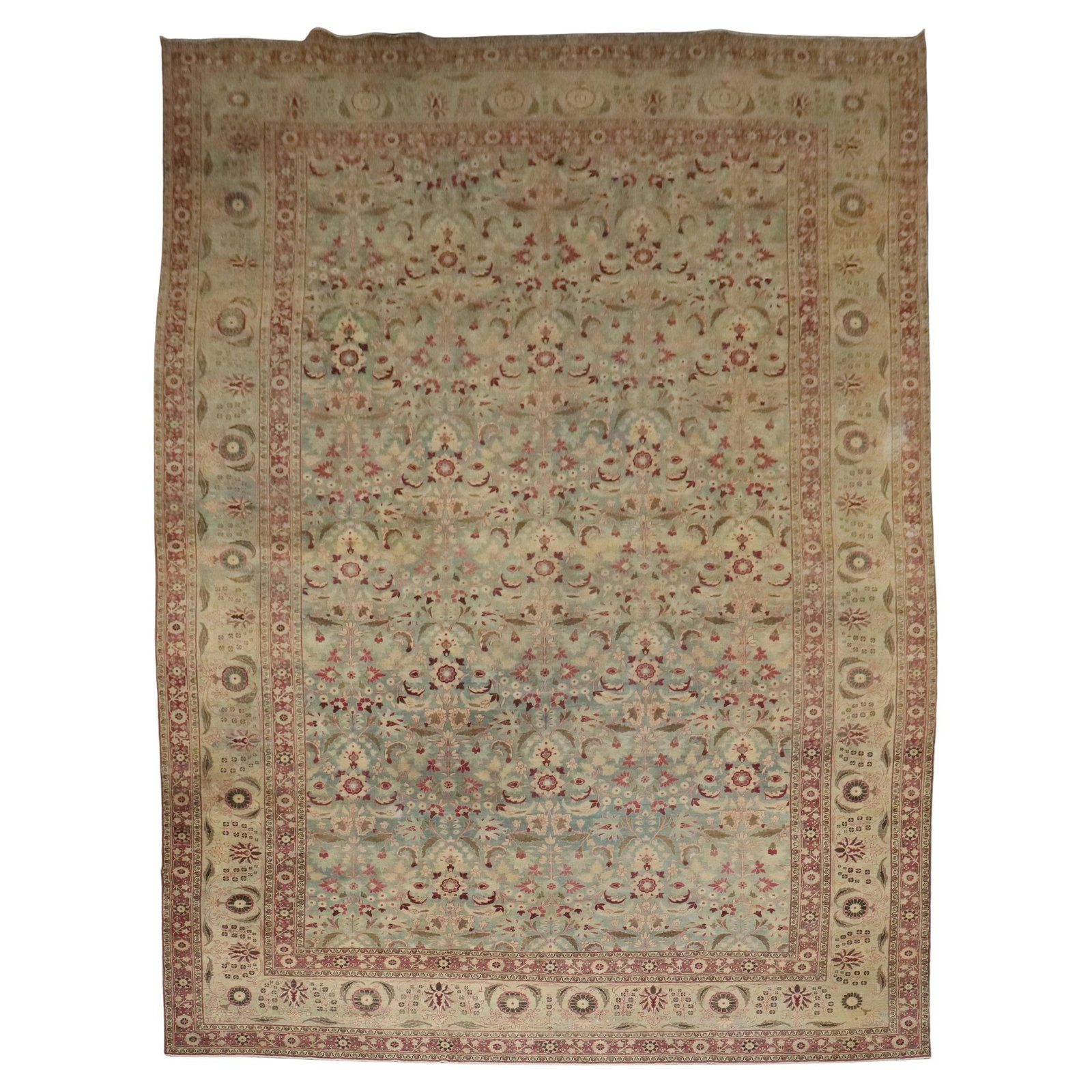 Victorian Antique Persian Meshed Oversize Wool Carpet 145 x 234: Victorian Antique Persian Meshed Oversize Wool Carpet 145 x 234 Discover the charm of this stunning Antique Persian Meshed Oversize Carpet, a remarkable piece from the early 20th century. This hand-wo