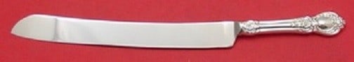 Oneida Stanton Hall Sterling Silver Wedding Cake Knife 12 Inch Custom: Oneida Stanton Hall Sterling Silver Wedding Cake Knife 12 Inch Custom This exquisite wedding cake knife features a custom-made hollow handle crafted from sterling silver, designed in the elegant Stant