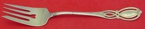 Alvin Chippendale Old Sterling Silver Fish Fork 6 7/8 Inch: Alvin Chippendale Old Sterling Silver Fish Fork 6 7/8 Inch This exquisite fish fork is from the Chippendale Old pattern by Alvin, crafted from high-quality sterling silver. Measuring 6 7/8 inches, thi