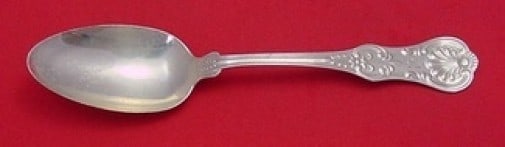 Whiting Old King Sterling Silver Serving Spoon 8 3/8 Inches (1 of 2)