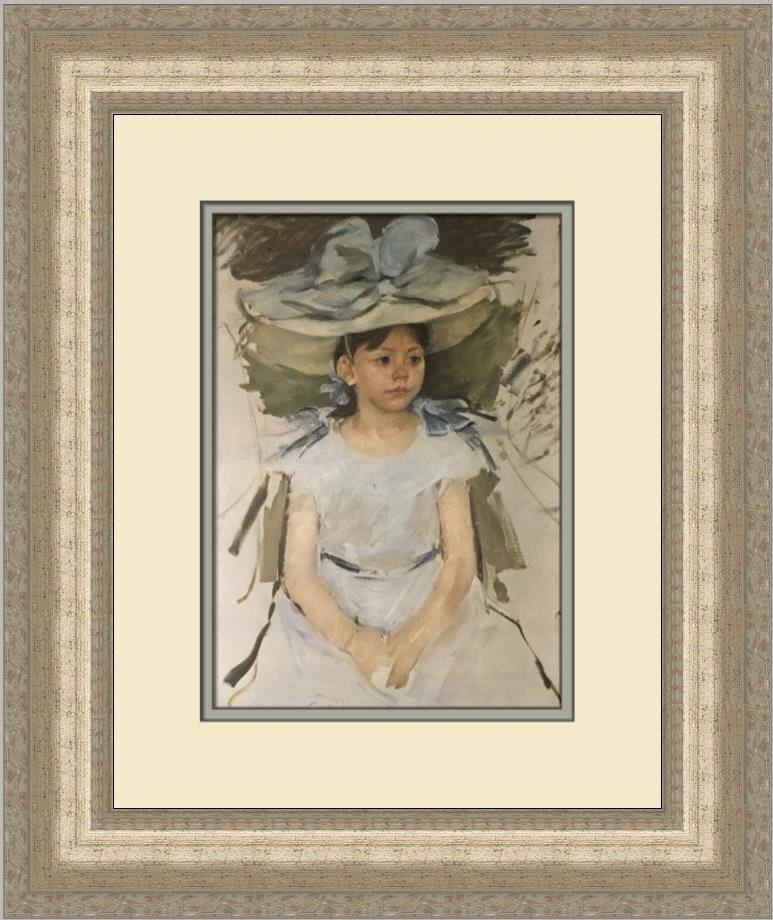 Mary Cassatt Daughter of Alexander Cassatt Custom Framed Print 1982 Expressionism: Mary Cassatt Daughter of Alexander Cassatt Custom Framed Print 1982 Expressionism This stunning custom framed print by Mary Cassatt, titled "Daughter of Alexander Cassatt," is a beautiful representati