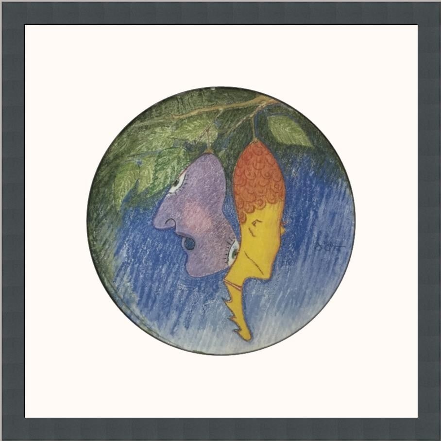 Jasper Johns Untitled VIII Custom Framed Lithograph Print 15x15: Jasper Johns Untitled VIII Custom Framed Lithograph Print 15x15 This stunning custom framed print titled "Untitled VIII" by Jasper Johns showcases a unique blend of Abstract Expressionism and Pop Art.