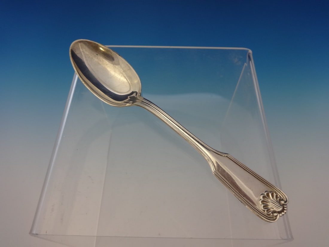 Towle Benjamin Franklin Sterling Silver Teaspoon 6 Inch Flatware: Towle Benjamin Franklin Sterling Silver Teaspoon 6 Inch Flatware This exquisite teaspoon is part of the Benjamin Franklin pattern crafted by Towle, embodying a timeless design that celebrates American