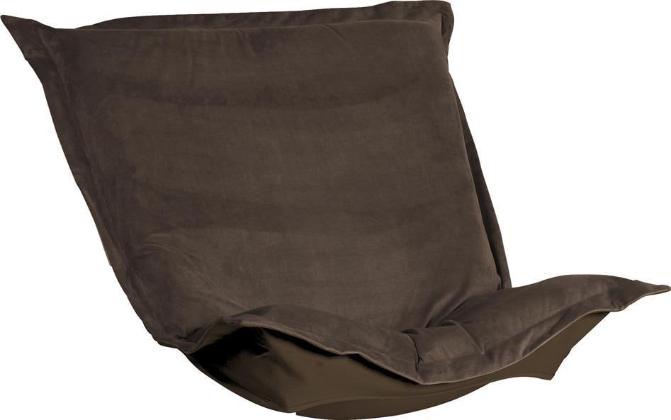 Howard Elliott Bella Chocolate Puff Cushion Cover 49 x 40 Transitional Style: Howard Elliott Bella Chocolate Puff Cushion Cover 49 x 40 Transitional Style Enhance your living space with this elegant puff cushion cover in a rich chocolate hue. Crafted from 100% polyester, this h