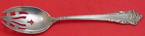Lunt Rondelay Sterling Silver 8 1/4" Pierced Serving Spoon (1 of 3)