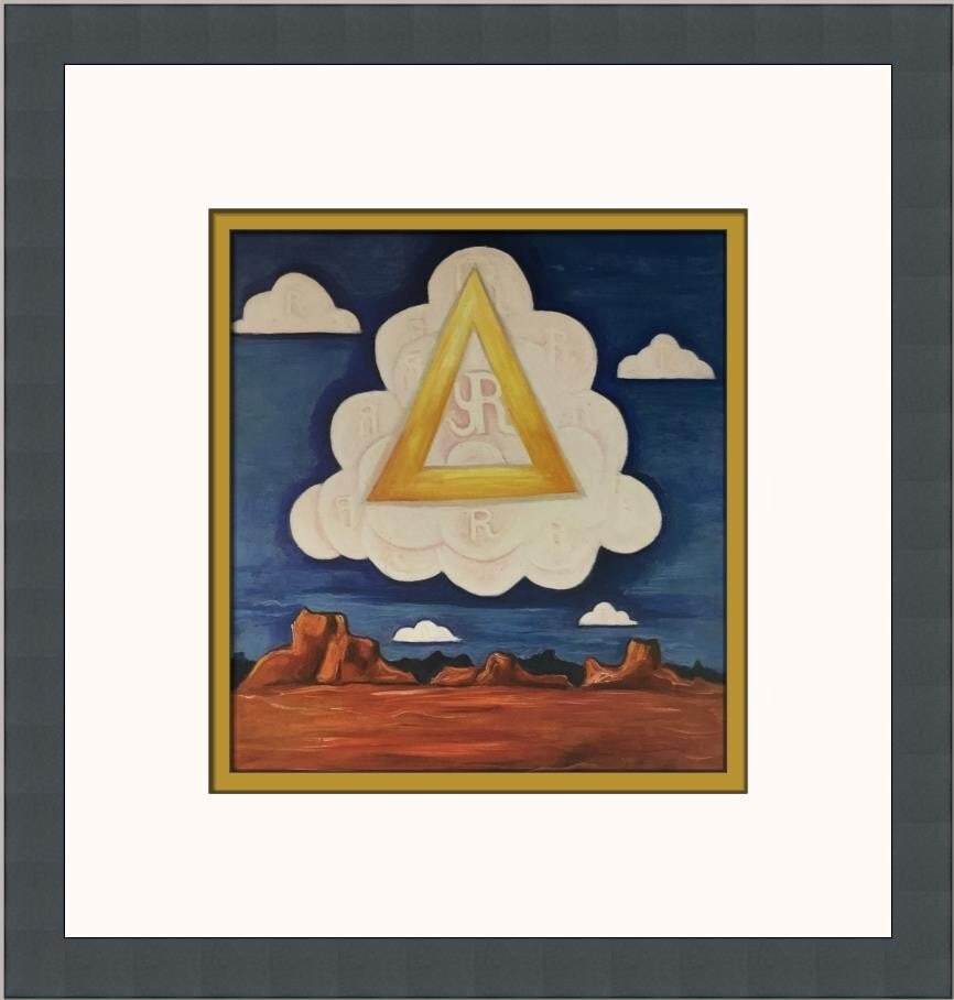 Marsden Hartley The Transference of Richard Rolle Custom Framed Art Print: Marsden Hartley The Transference of Richard Rolle Custom Framed Art Print Showcase your appreciation for art with this exquisite custom framed print by Marsden Hartley, titled "The Transference of Ric
