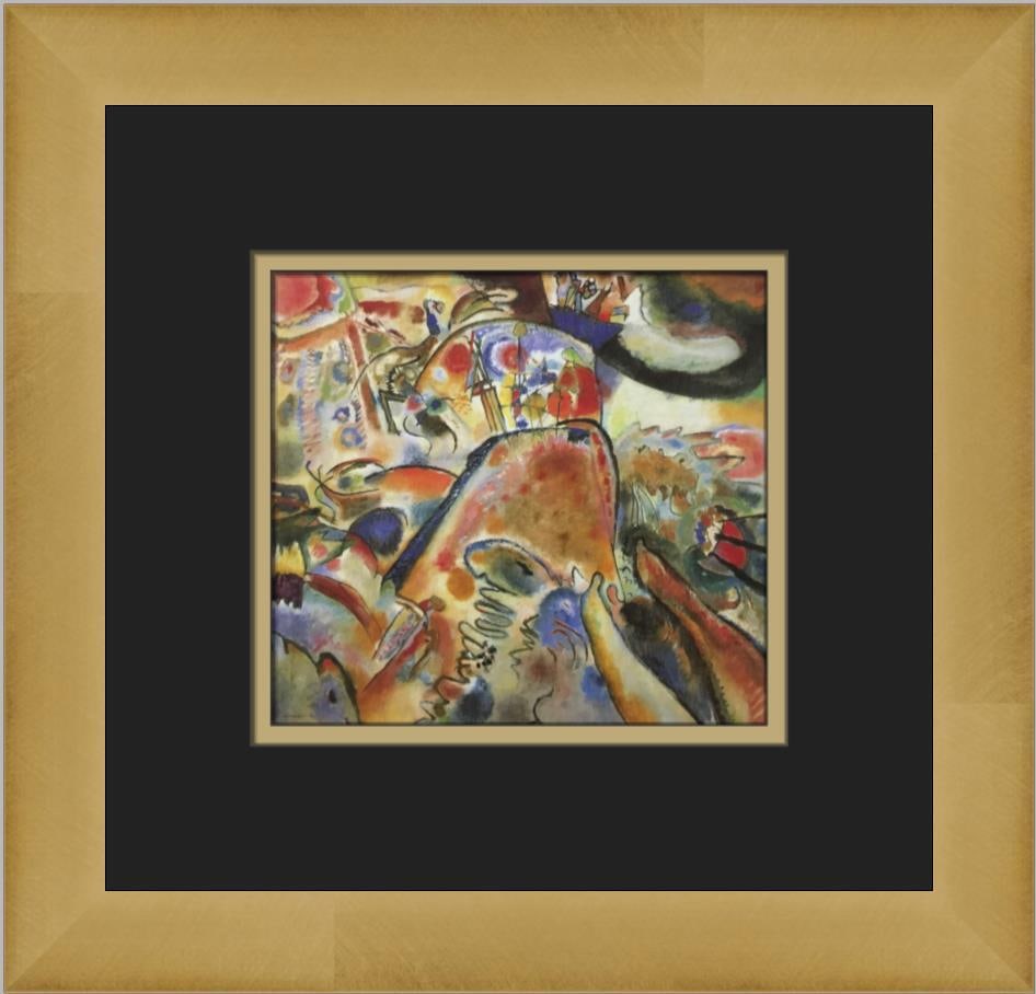 Wassily Kandinsky Small Pleasures Custom Framed Art Print 12x12: Wassily Kandinsky Small Pleasures Custom Framed Art Print 12x12 Experience the elegance of Wassily Kandinsky's "Small Pleasures" with this custom framed print. Measuring 12 in x 12 in, this medium-siz