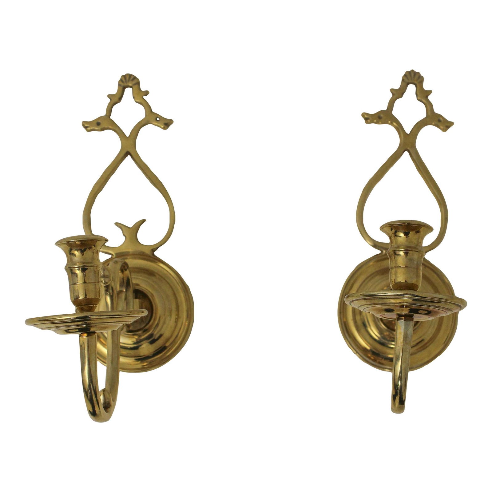 Colonial Williamsburg 2 Piece Candelabra Wall Sconces by Virginia Metalcrafters (1 of 10)