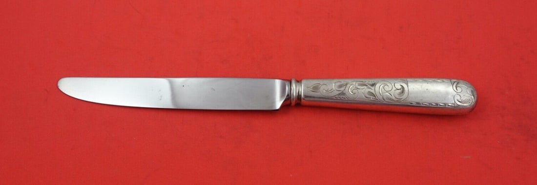 Kirk Mayflower Sterling Silver Regular Knife 9 1/8 Inch (1 of 2)