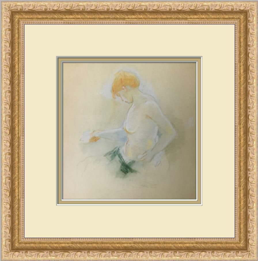 Berthe Morisot Woman Drawing Herself Custom Framed Print Americana Art: Berthe Morisot Woman Drawing Herself Custom Framed Print Americana Art This beautifully custom framed print titled "Woman Drawing Herself" by Berthe Morisot features a stunning depiction of a woman fi
