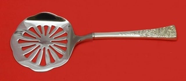 Reed & Barton Tapestry Sterling Silver Tomato Server 8 Inch: Reed & Barton Tapestry Sterling Silver Tomato Server 8 Inch This exquisite tomato server is crafted from sterling silver and features a hollow handle with a stainless steel implement. Designed in the