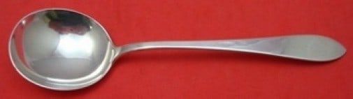 Porter Blanchard Pointed Sterling Silver Cream Soup Spoon 6 Inch (1 of 2)