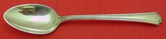 Wallace Georgian Colonial Sterling Silver Teaspoon 6 Inch Flatware: Wallace Georgian Colonial Sterling Silver Teaspoon 6 Inch Flatware This exquisite teaspoon is crafted from high-quality sterling silver and features the elegant Georgian Colonial pattern by Wallace. M