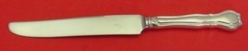 Wallace Nile Sterling Silver Regular Knife 8 7/8": Wallace Nile Sterling Silver Regular Knife 8 7/8" This elegant knife is part of the Nile pattern by Wallace. Crafted from high-quality sterling silver, it features a hollow handle design and measures