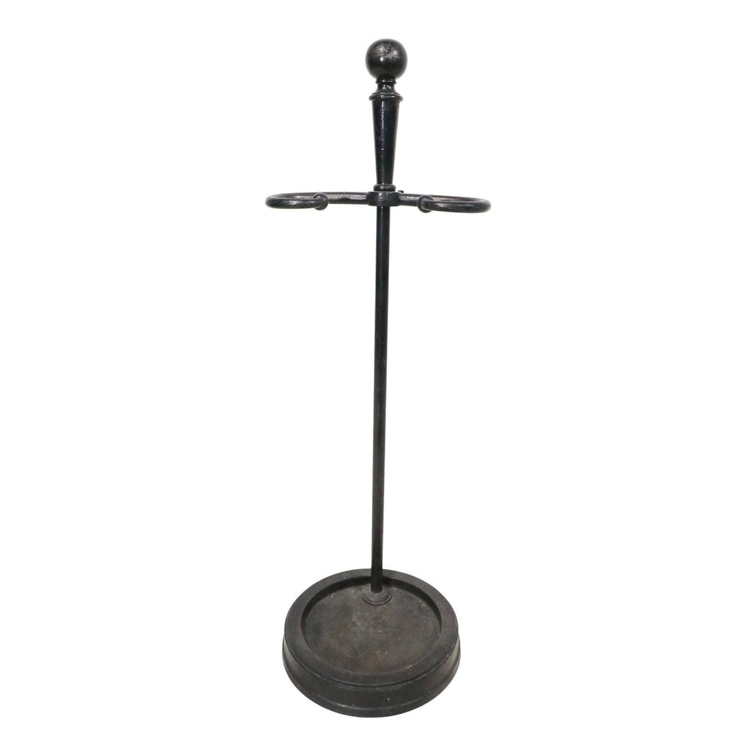 Black Cast Iron and Steel Fireplace Tool Holder Circa Early 1900s: Black Cast Iron and Steel Fireplace Tool Holder Circa Early 1900s This early 20th century fireplace tool stand is crafted from cast iron and steel, offering durability and classic appeal. It features