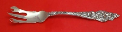 Reed & Barton Les Six Fleurs Sterling Silver Lobster Pick 5 3/4" Custom Made: Reed & Barton Les Six Fleurs Sterling Silver Lobster Pick 5 3/4" Custom Made This exquisite lobster pick features the elegant Les Six Fleurs pattern by Reed & Barton, crafted from high-quality sterlin