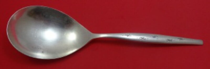 Gorham Stardust Sterling Silver Serving Spoon 9 Vintage (1 of 1)