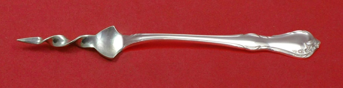 Reed and Barton Rose Cascade Sterling Silver Butter Pick Twisted Design: Reed and Barton Rose Cascade Sterling Silver Butter Pick Twisted Design This exquisite butter pick features the elegant Rose Cascade pattern by Reed & Barton, crafted from high-quality sterling silver