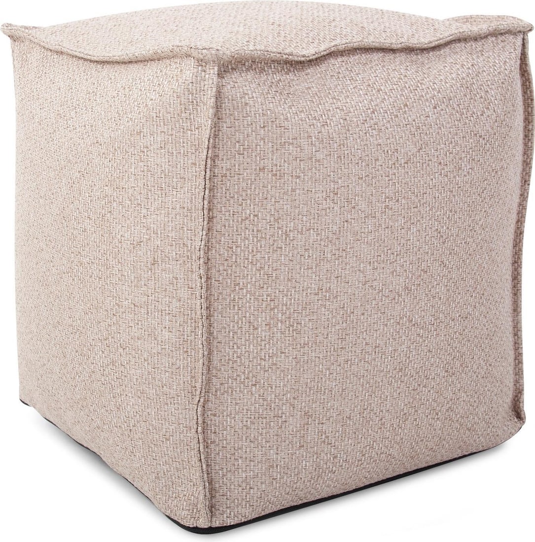 Howard Elliott Panama Taupe Square Pouf Transitional Style: Howard Elliott Panama Taupe Square Pouf Transitional Style Introducing the Traditional Panama Taupe Square Pouf, a perfect blend of functionality and style. This pouf is a versatile addition to your l