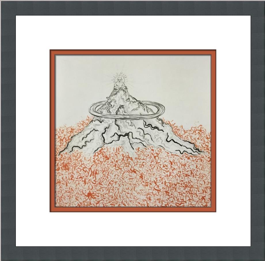 Keith Haring Knokke #10 Custom Framed Lithograph Art Print: Keith Haring Knokke #10 Custom Framed Lithograph Art Print This stunning custom-framed print titled "Knokke #10" by renowned artist Keith Haring captures the essence of Pop Art with its vibrant figure