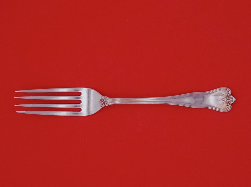 Frank Smith Priscilla Sterling Silver Fork 7 Inch Vintage: Frank Smith Priscilla Sterling Silver Fork 7 Inch Vintage This exquisite Priscilla pattern fork is crafted from high-quality sterling silver, showcasing the fine craftsmanship of Frank Smith. Measurin
