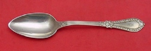 Wood and Hughes Gadroon Sterling Silver Teaspoon 6 Inch: Wood and Hughes Gadroon Sterling Silver Teaspoon 6 Inch This exquisite 6" teaspoon features the classic Gadroon pattern by Wood and Hughes, crafted from high-quality sterling silver. The spoon is unmo