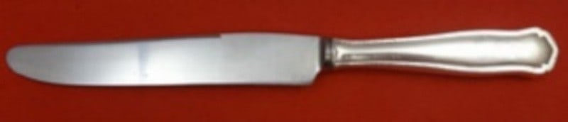 Sterling Silver Dolores French Knife 9 1/8 Inch by Shreve: Sterling Silver Dolores French Knife 9 1/8 Inch by Shreve This is a Dolores pattern regular knife by Shreve, featuring a sterling silver hollow handle and a stainless steel blade. The knife measures 9