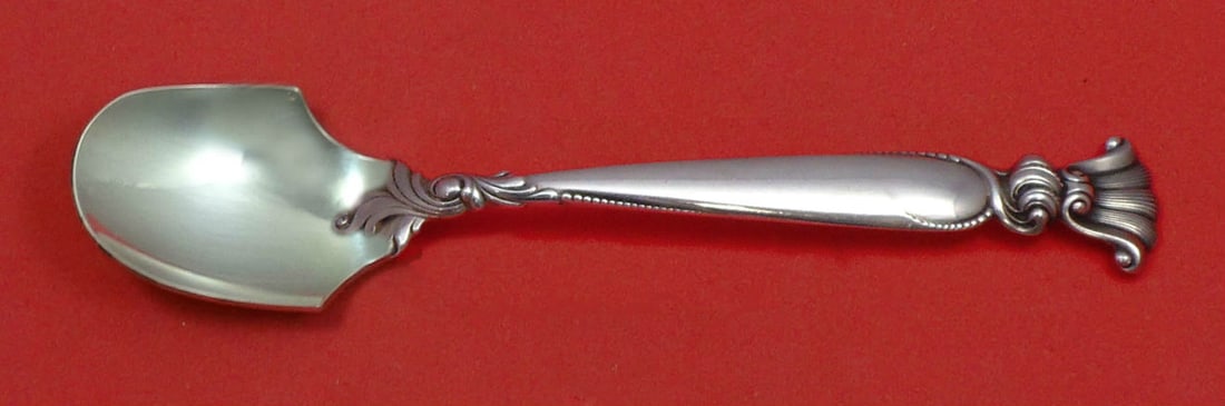 Wallace Sterling Silver Cheese Scoop Romance of the Sea 5 3/4 Inch: Wallace Sterling Silver Cheese Scoop Romance of the Sea 5 3/4 Inch Introducing the exquisite Wallace Sterling Silver Cheese Scoop, designed in the elegant "Romance of the Sea" pattern. This custom-mad
