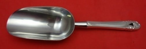 International Sterling Silver Spring Glory Ice Scoop 9 5/8" Custom Made: International Sterling Silver Spring Glory Ice Scoop 9 5/8" Custom Made Introducing the Spring Glory Ice Scoop, expertly crafted by International Sterling. This custom-made piece features a stunning s