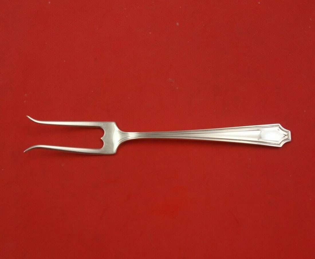 Whiting King Albert Sterling Silver Custom English Server 7 1/4": Whiting King Albert Sterling Silver Custom English Server 7 1/4" This exquisite English server is crafted by Whiting in the elegant King Albert pattern. Made of high-quality sterling silver, this cust