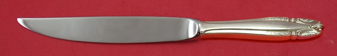 Wallace Stradivari Sterling Silver Steak Knife Custom 8 Inch Not Serrated: Wallace Stradivari Sterling Silver Steak Knife Custom 8 Inch Not Serrated Introducing the Stradivari by Wallace Sterling Silver Steak Knife, a beautifully crafted piece that combines elegance and func