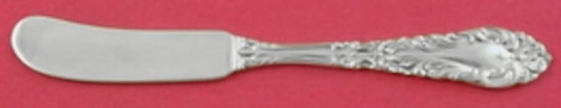 Amston Silver Athene Crescendo Sterling Silver Butter Spreader 5 3/4": Amston Silver Athene Crescendo Sterling Silver Butter Spreader 5 3/4" This exquisite butter spreader features a flat handle designed in the elegant Athene / Crescendo pattern by Amston Silver. Crafted