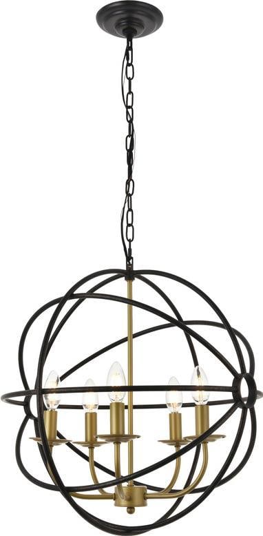 Octavia Mid-Century Modern Brass Pendant Light by Elegant Lighting: Octavia Mid-Century Modern Brass Pendant Light by Elegant Lighting Transform your interior with the Octavia Brass Pendant, a stunning piece crafted in a vintage style that adds character to any space.