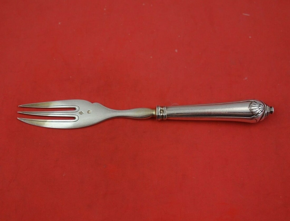 Rare Cardeilhac Sterling Silver Fish Fork 7 5/8 Inch Heirloom (1 of 3)