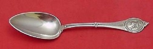 Sperry D Brower Medallion Sterling Silver Serving Spoon 7 7/8" (1 of 1)