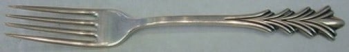 Tuttle Crest of Arden Sterling Silver Fork 7 3/8 Inch Flatware: Tuttle Crest of Arden Sterling Silver Fork 7 3/8 Inch Flatware This exquisite Sterling Silver Regular Fork, measuring 7 3/8 inches, is part of the Crest of Arden pattern by Tuttle. Crafted from high-q